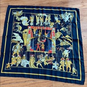 Hermes Silk Scarf